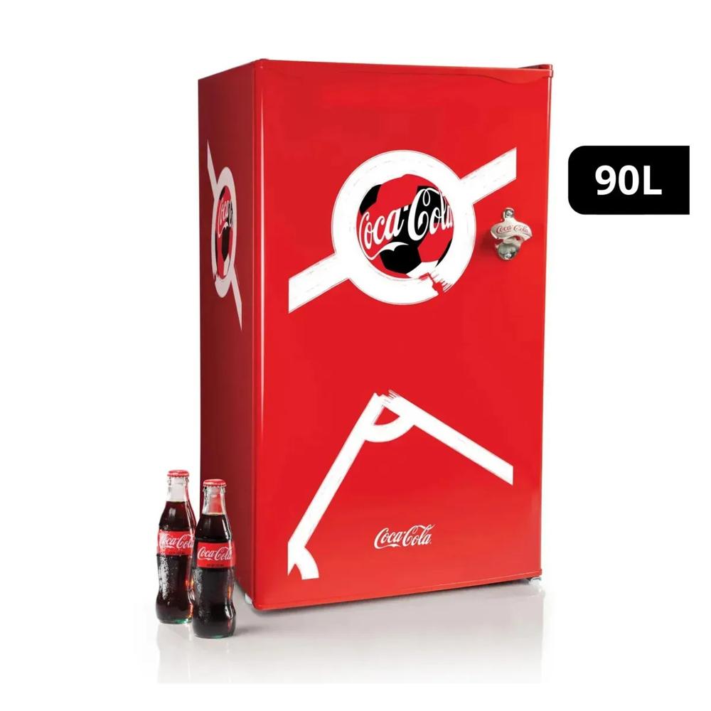 Frigobar Nostalgia 90 Lt Cocca-Cola CKRF32CRWC-R Rojo
