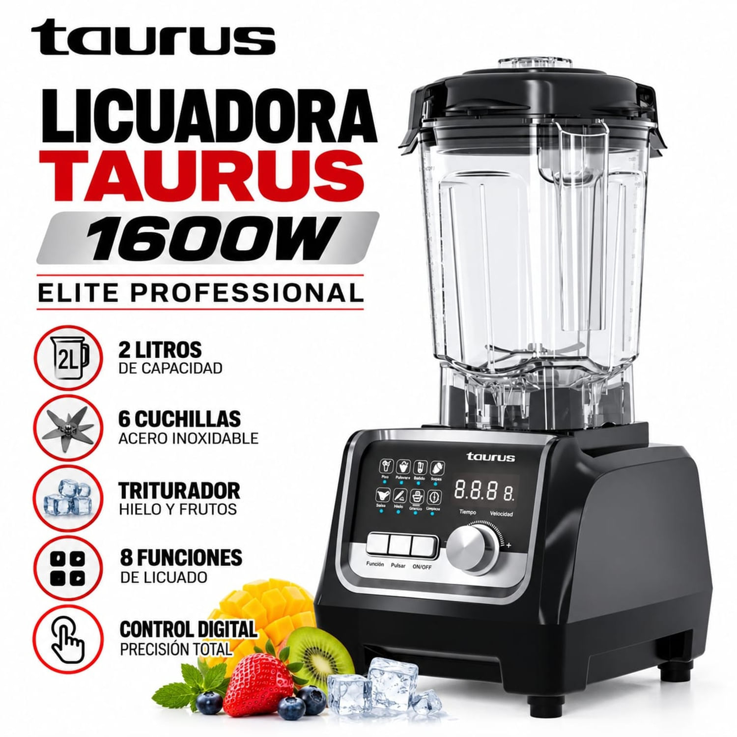 Licuadora Taurus Elite Professional