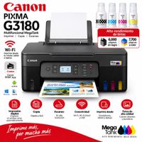 Impresora Canon Pixma G3180 Multifuncional Dúplex Wifi