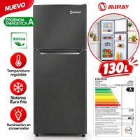 Refrigeradora RM-136H Black Euro Frío 130L