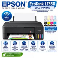 Impresora Epson EcoTank L1350 inyección de tinta WiFi  Sólo Impresiones