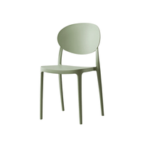 Silla de Comedor Kerim Verde  Pastel