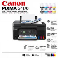 Impresora Multifuncional Canon Pixma G4170 Wifi ADF