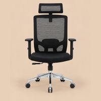 Silla Ergonómica Aspen Negro Ventitas Home