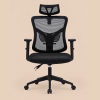 Silla Ergonómica Kioto Negro Ventitas Home