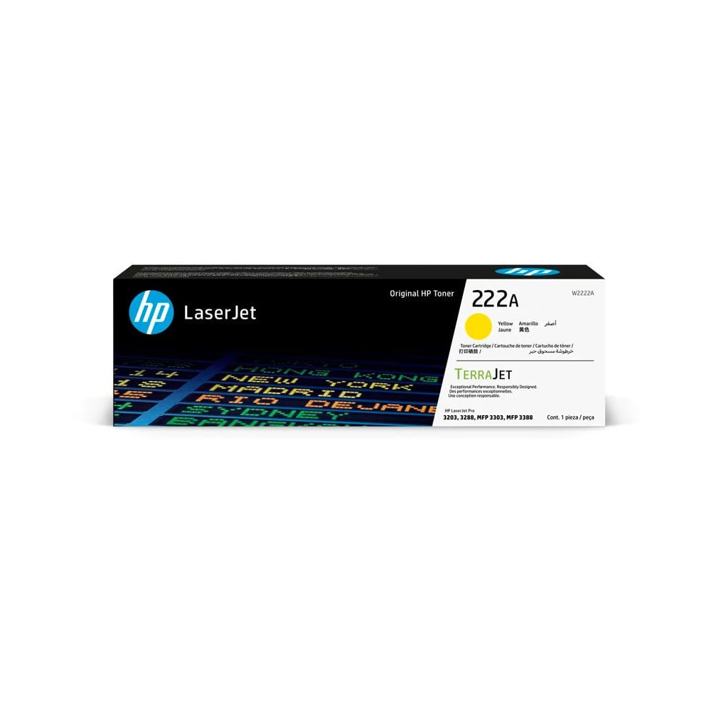 TONER HP W2222A (222A) LJ M3303 YELLOW 1,200 PGS