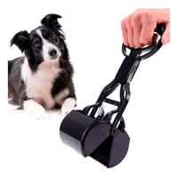 Recogedor Reutilizable De Desechos de Popo de Mascotas - Negro