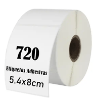 Rollo 720 Etiqueta Termica Termica 5.4x8cm