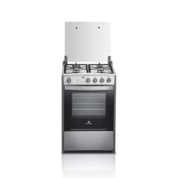 Cocina Gas Indurama Coñura 4 hornillas gris