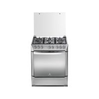 Cocina Gas Indurama Galicia Zafiro 6 hornillas gris