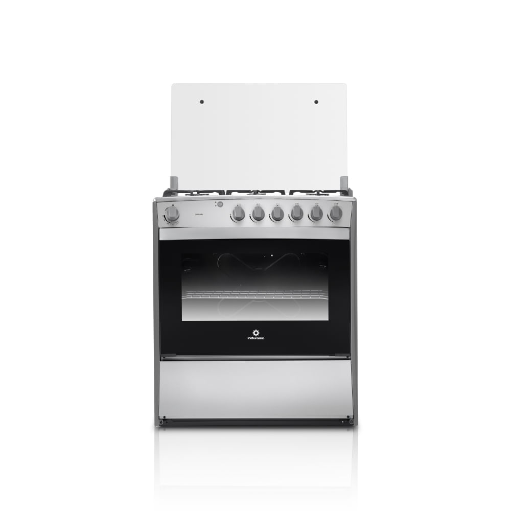 Cocina Gas Indurama Cataluña 6 hornillas gris