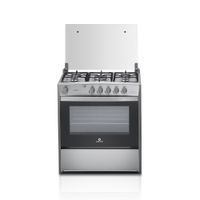 Cocina Indurama Cantabria 32 5 hornillas gris