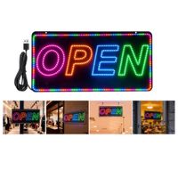 Letrero Luces Led 40 cm Para Negocios Restaurantes Ventas Llamativo Moderno