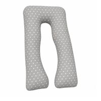 Almohada para Embarazada Multifuncional I Diseño Estrella Ploma I Modelo U