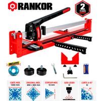 Cortadora de Cerámicas Mayólica Porcelanato Industrial Rankor RTC120001 Máx 1200mm Guia Laser