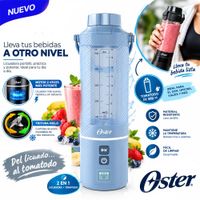 Licuadora Portátil Oster GOMAX 590 ml. para Smoothies Azul BLSTGFP-MH20