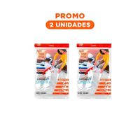 Pack2 Funda para Ahorra Espacio al Vacio 60cmx80cm Color Anaranjado