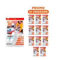 Pack12 Empaque al Vacio Hogar 50 x 60 cm Color Anaranjado para Ahorro YRegalo Sticker