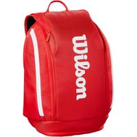 BOLSO WILSON SUPER TOUR 2025 RED CAPACIDAD 2 RAQUETAS