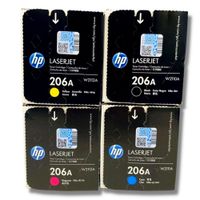 Toner HP 206A Cyan Magenta Amarillo Negro Pack de 4