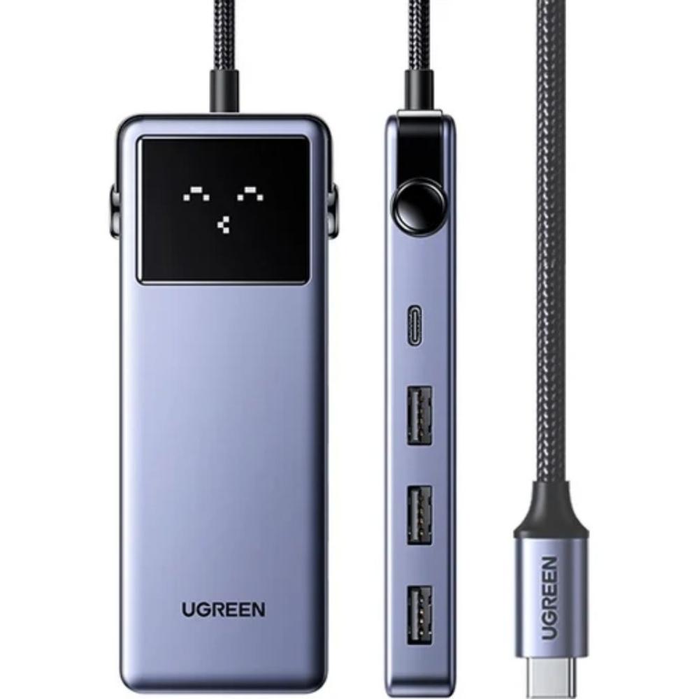 Hub USB-C 7 en 1 HDMI 4K 60Hz, 2 USB-A 3.0, USB-C 3.0, USB-A 2.0,-CM888