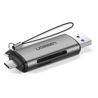 Lector de Tarjetas USB-A/USB-C 3.0 SD/TF 2 en 1 - UGREEN CM185