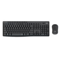 TECLADO LOGITECH + MOUSE MK295 WIRELESS USB BLACK (920-009792)
