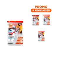 Pack4 Bolsa Domestica al Vacio 60cmx80cm Anaranjado para Organizacion YRegalo Sticker