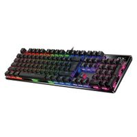TECLADO GENIUS GX SCORPION K12 GAMING RGB LED MECHANICAL USB AI BROWN SWITCH BLACK (31310057401)