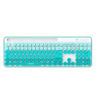 TECLADO Y MOUSE ANTRYX WS-970 WIRELESS GREEN HOLDER SLOT (ASC-WS970GN)