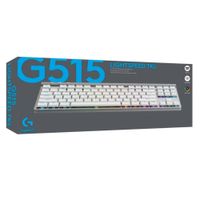 TECLADO LOGITECH G515 TKL LIGHTSPEED/BT LIGHTSYNC RGB WHITE (920-012535)