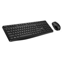 TECLADO GENIUS + MOUSE WIRELESS KM-8206S AI COPILOT SILENT MULTIMEDIA SP BLACK