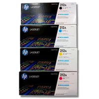 Toner HP 212A Cyan Magenta Amarillo Negro Pack de 4