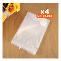 Pack4 Envoltorio Sellado Hogar 50 x 60 cm Color Anaranjado para Organizacion YPapel Regalo