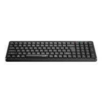 TECLADO GENIUS DUAL WIRELESS/BT LUXEMATE Q7100BT AI COPILOT MULTIMEDIA SP BLACK (31320005401)