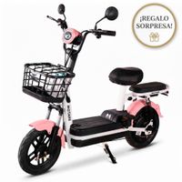 Bicimoto Electric Motare Happy  Rosado - Batería Extraíble