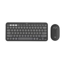 Combo Logitech Teclado K380s y Mouse Pebble 2 Keys Bt Grafito