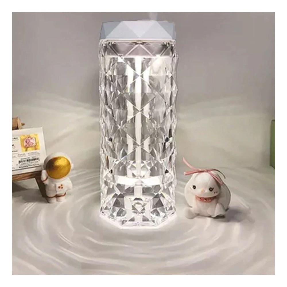 Difusor Decorativo Humidificador Inteligente 1L Cristal con Led Moderno YRegalo Sticker