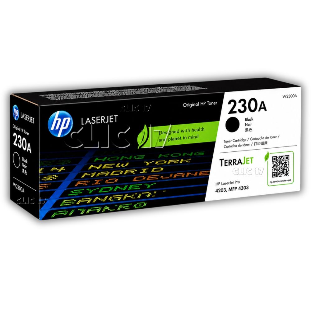 Toner HP 230A Negro Original (W2300A)