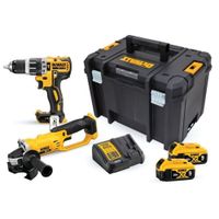 Taladro Percutor  DCD796 - Esmeril Angular DCG412 20V Dewalt DCK209P2T-B2