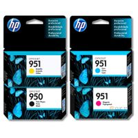 Pack Tinta HP 950, 951 Cyan, Magenta, Amarillo, Negro Original