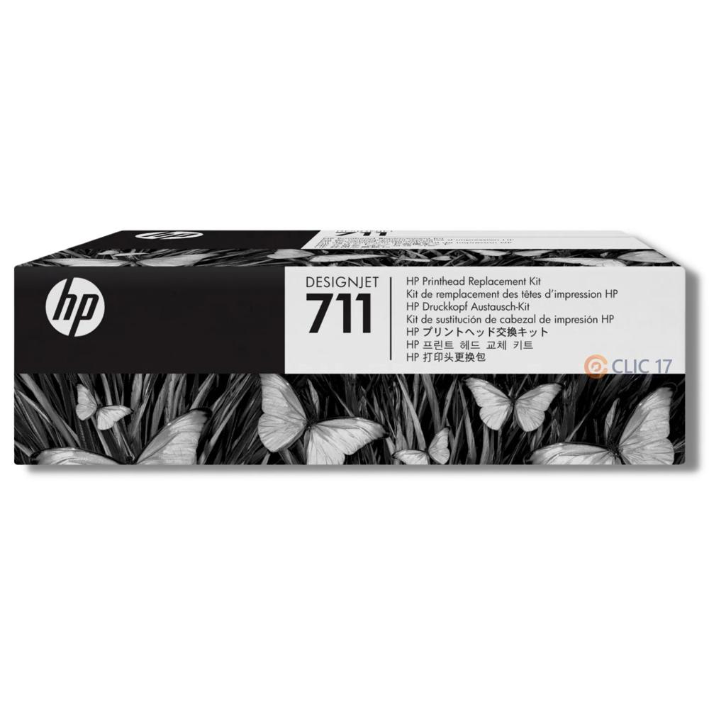 Cabezal HP 711 Cyan Magenta Amarillo Negro