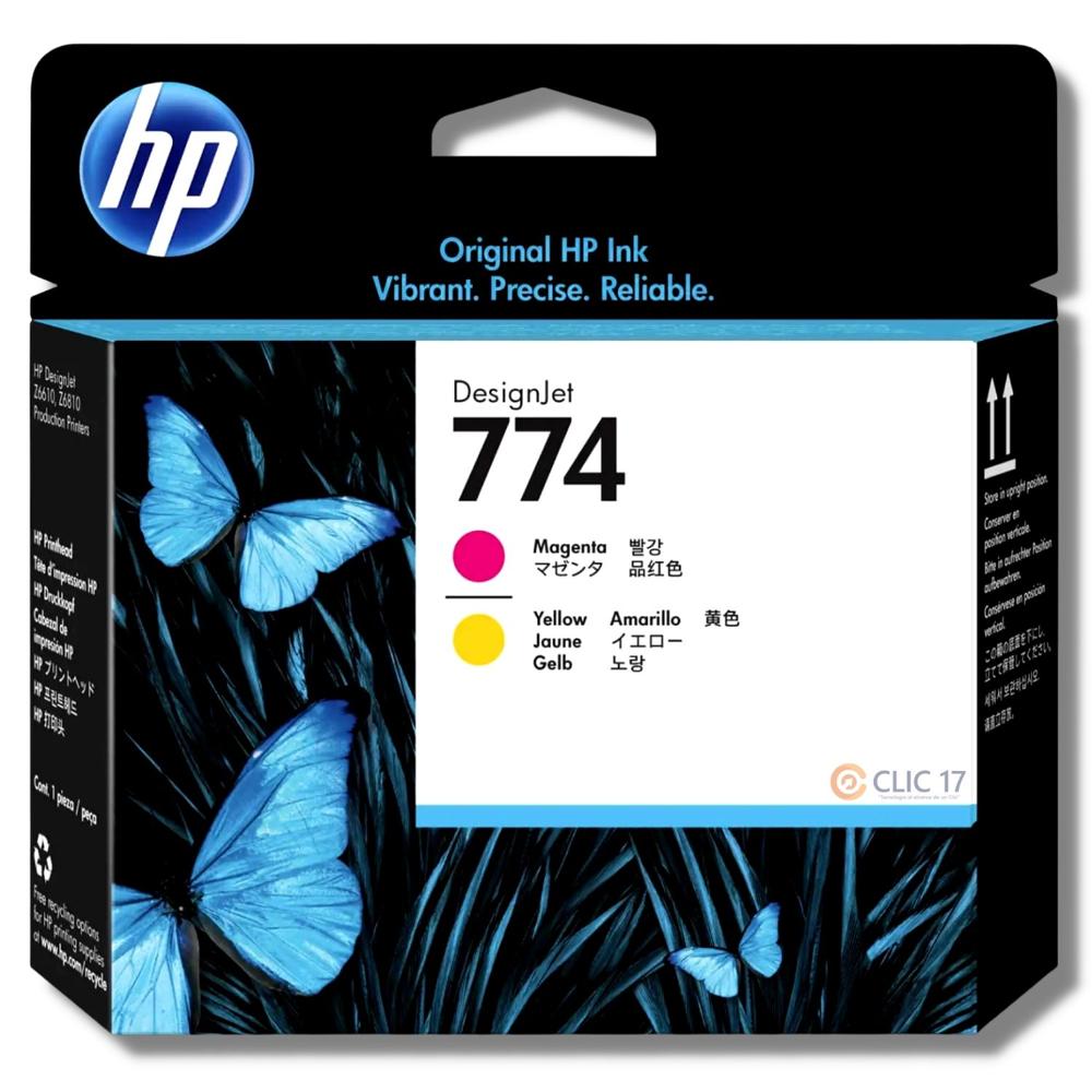 Cabezal HP 774 Magenta Amarillo