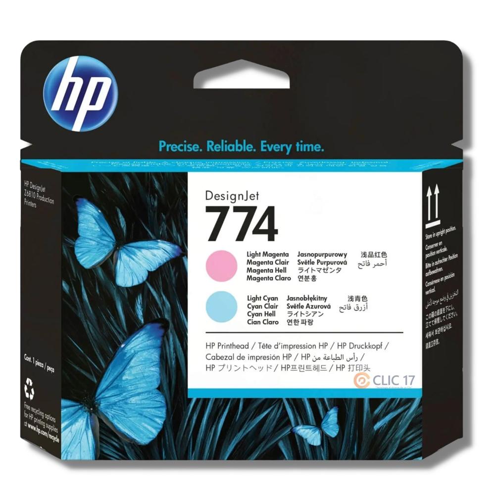 Cabezal HP 774 LT Magenta Cyan
