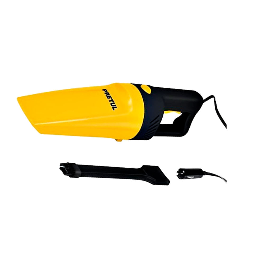 Aspiradora Portatil Pretul Para Auto 12v De 5 Mts