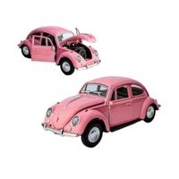 Volkswagen Escarabajo Rosado Luces y Sonido 1-30