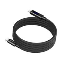 Cable USB-C magnético de 240W Negro de 1.80M - CHOETECH | XCC-1051-BK