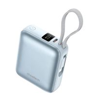 Power Bank Mini de 10000 mAh con 1 Puerto USB-C, (35W) Pantalla digital y cable integrado- B832-LBE