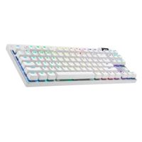 TECLADO LOGITECH PRO X TKL LIGHTSPEED USB WHITE (920-012143)-P