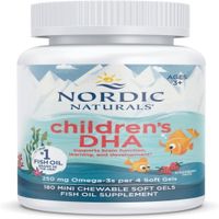 Nordic Naturals DHA Fresa de 250 mg de los niños Chewable suave